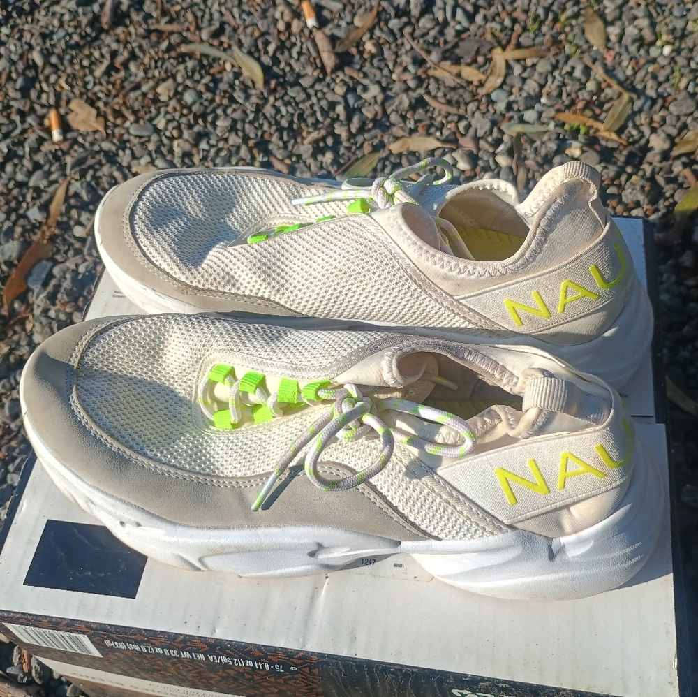 Women's Nautica Shoes Yellow White Size 8.5